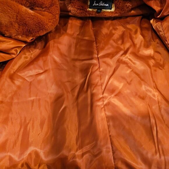 Sam Edelman Women's Faux-Fur Shearling Teddy Coat Size Large - Picture 9 of 10